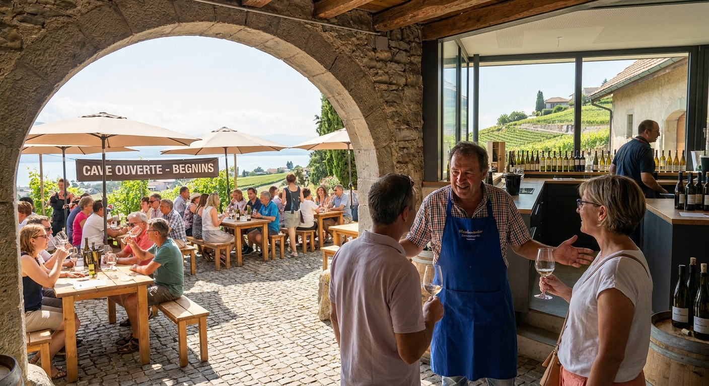 Visiter un Domaine Viticole à Begnins : Dégustation, Cave Ouverte et Tourisme Gourmand