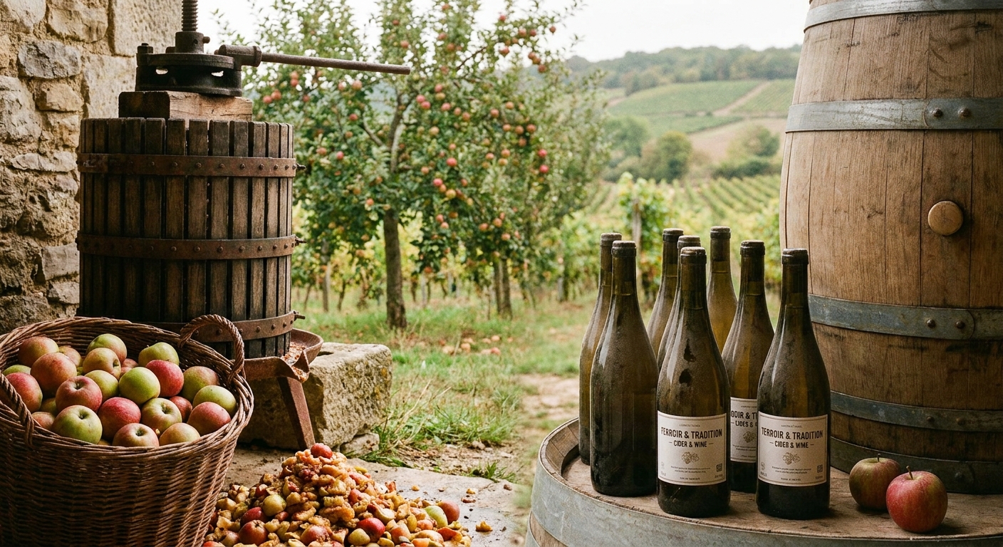 Vins et Cidre en Suisse Romande : Diversification Agricole et Savoir-Faire Artisanal